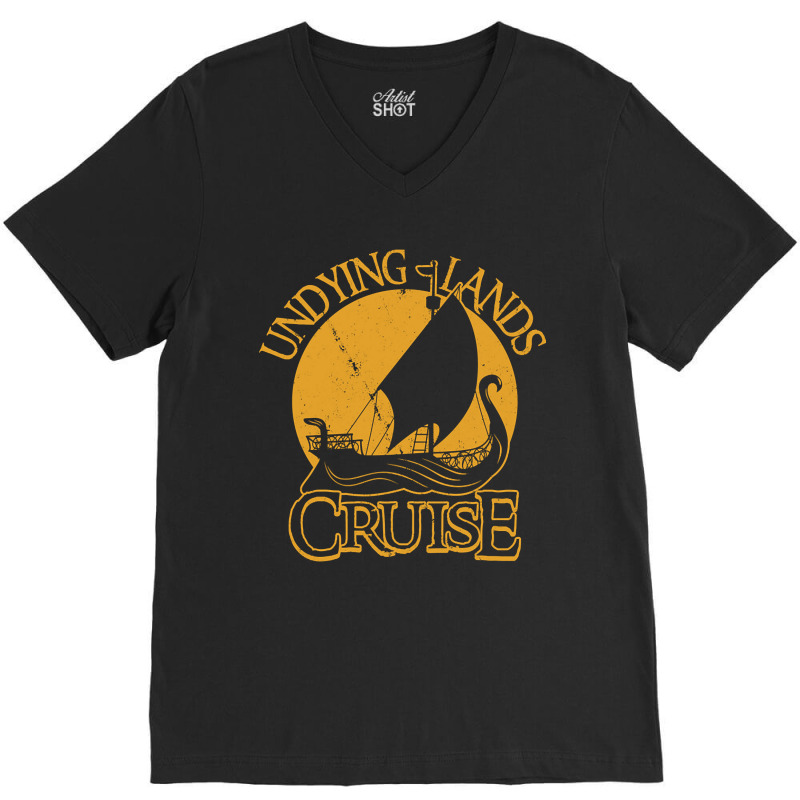 Limited Edition Undying Lands Cruise V-Neck Tee by Jerhogen528 | Artistshot