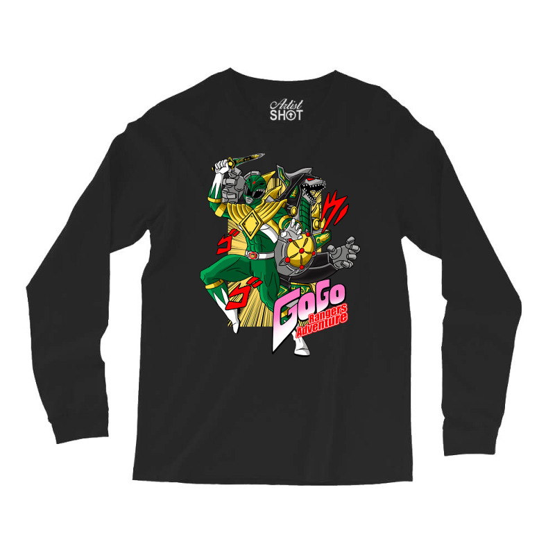 Limited Edition Go Go Rangers Adventure (green) Long Sleeve Shirts by Crews Micki | Artistshot