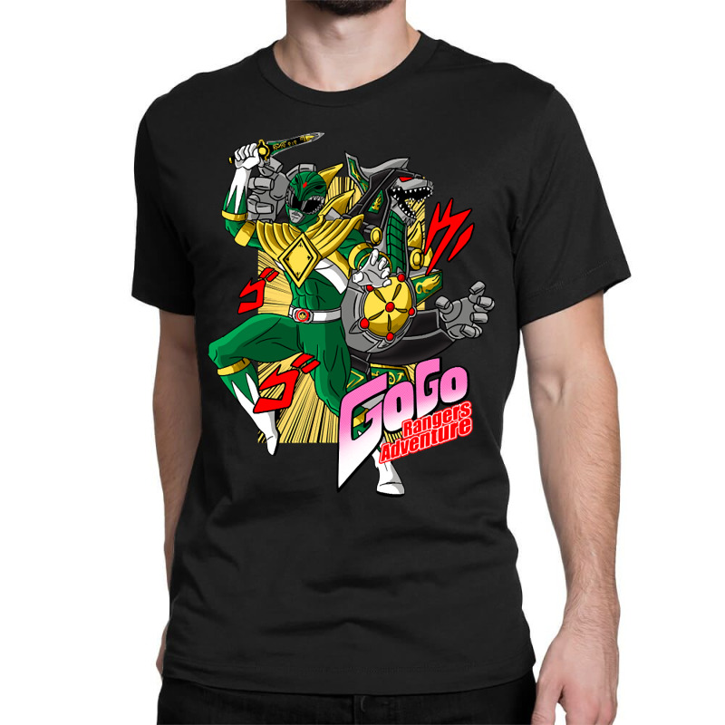 Limited Edition Go Go Rangers Adventure (green) Classic T-shirt by Crews Micki | Artistshot