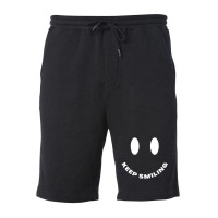 Keep Smiling One Fleece Short | Artistshot