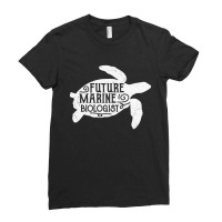 Turtle Lover Future Marine Biologist Ladies Fitted T-shirt | Artistshot