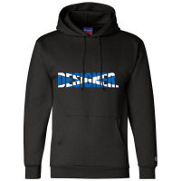 Trending Scottish Designer With Saltire Flag Of Scotland Champion Hoodie | Artistshot