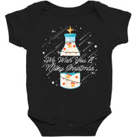 Milk Christmas Farm Farming Farmer   Dairy Cow Milk Truck T Shirt Baby Bodysuit | Artistshot