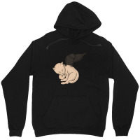 Bathtime With Cat And Crow Unisex Hoodie | Artistshot