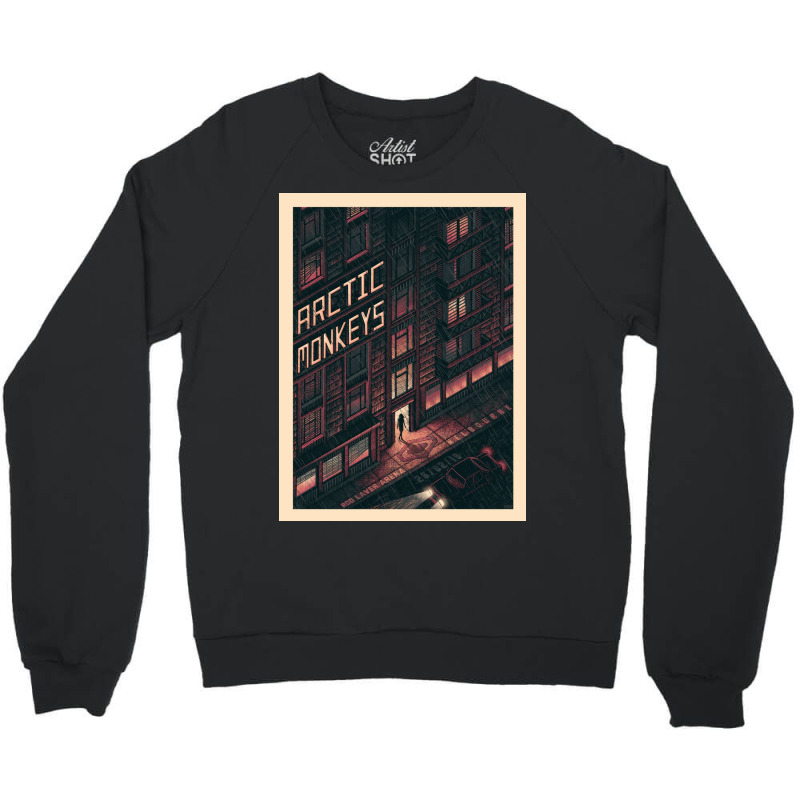 #arctic Building Crewneck Sweatshirt by randalhall | Artistshot