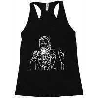 Limited Edition White Line Laughing Leo Drinking Wine Meme Racerback Tank | Artistshot