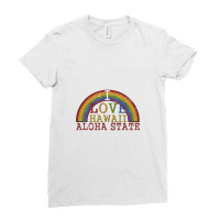 Aloha State Hawaii   Aloha State Ladies Fitted T-shirt | Artistshot