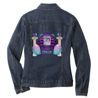 Funny Men Eric Andre Show Vaporwave Ladies Denim Jacket | Artistshot