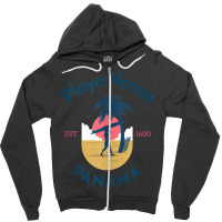 Playa Venao Beach Panama Tank Top Zipper Hoodie | Artistshot