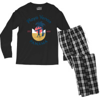 Playa Venao Beach Panama Tank Top Men's Long Sleeve Pajama Set | Artistshot