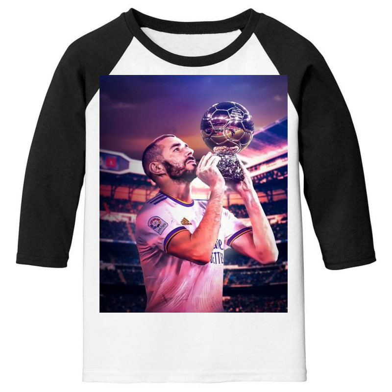 Benzema Ballon D’or Youth 3/4 Sleeve | Artistshot