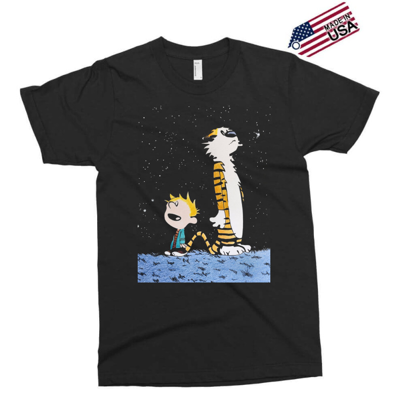 Calvin On The Galaxy Exclusive T-shirt | Artistshot