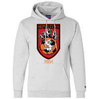 Cool-sepultura-coat-of-arms-pen Champion Hoodie | Artistshot