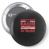 Guitar Synthesizer Gifts  Bacon Of Music 1 Pin-back Button | Artistshot