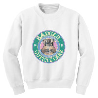 Badger Cuticle Care   Badger Youth Sweatshirt | Artistshot