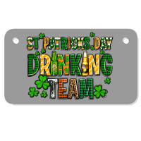 St Patricks Day Drinking Team Motorcycle License Plate | Artistshot