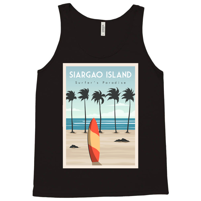 Hot Trend Siargao Island Surf Beach Tank Top by Jankonen637 | Artistshot