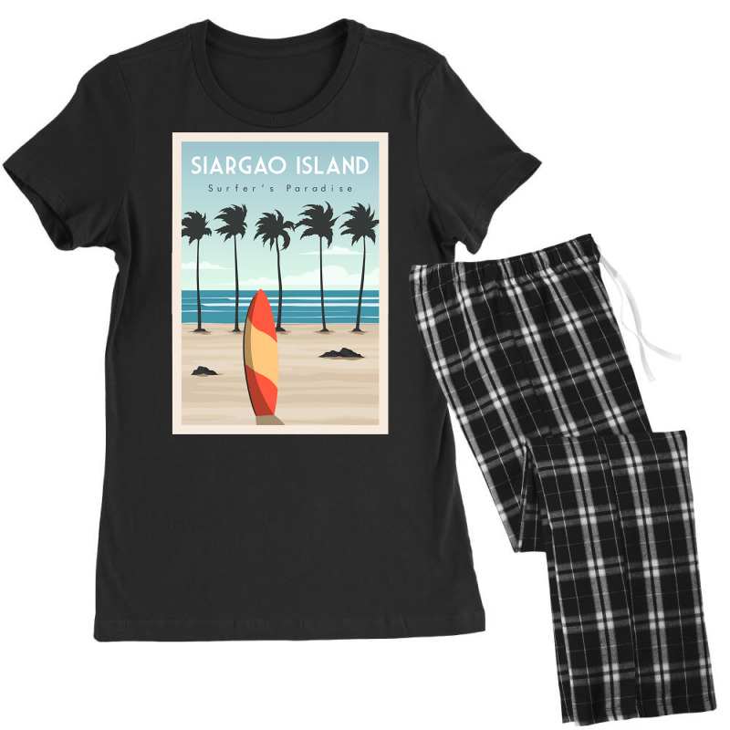 Hot Trend Siargao Island Surf Beach Women's Pajamas Set by Jankonen637 | Artistshot