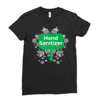 Mens Hands Sanitizer Funny Adult Humor Dirty Jokes Christmas Gag T Shi Ladies Fitted T-shirt | Artistshot