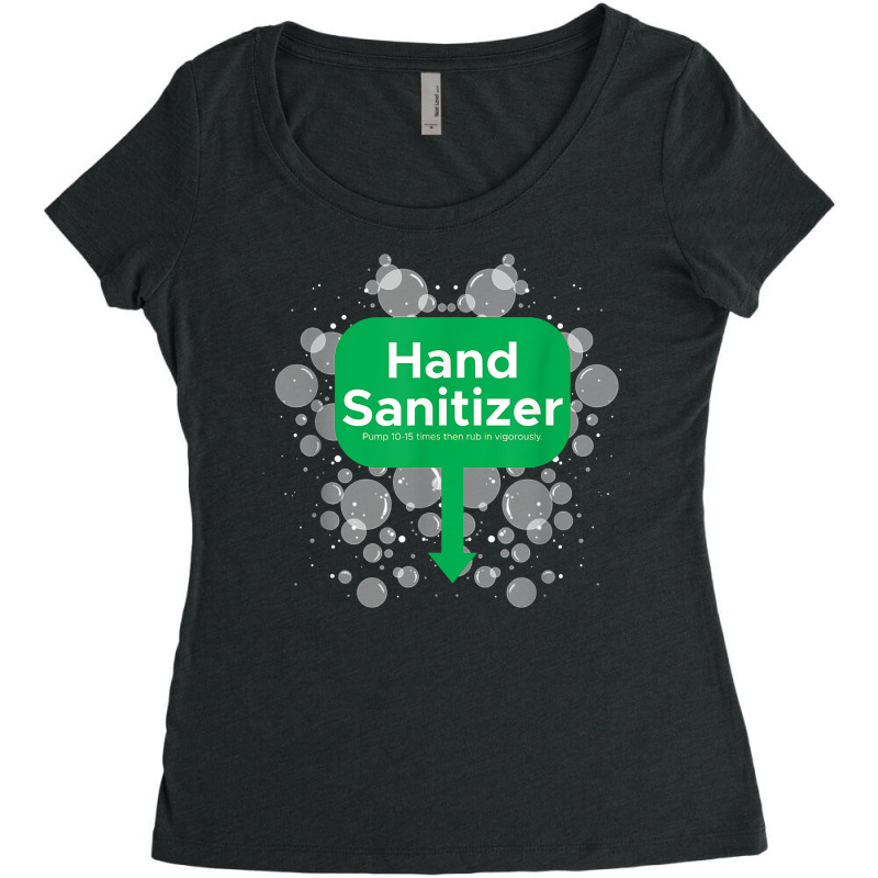 Mens Hands Sanitizer Funny Adult Humor Dirty Jokes Christmas Gag T Shi Women's Triblend Scoop T-shirt by joeykujalat4t | Artistshot