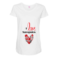 I Love Autopsies Maternity Scoop Neck T-shirt | Artistshot