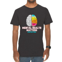 Hot Trend Mental Health Matters End The Stigma Love Awareness Vintage T-shirt | Artistshot