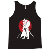 Vintage Japanese Samurai Retro Bushido Warrior Japan Sword Tank Top | Artistshot