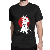 Vintage Japanese Samurai Retro Bushido Warrior Japan Sword Classic T-shirt | Artistshot