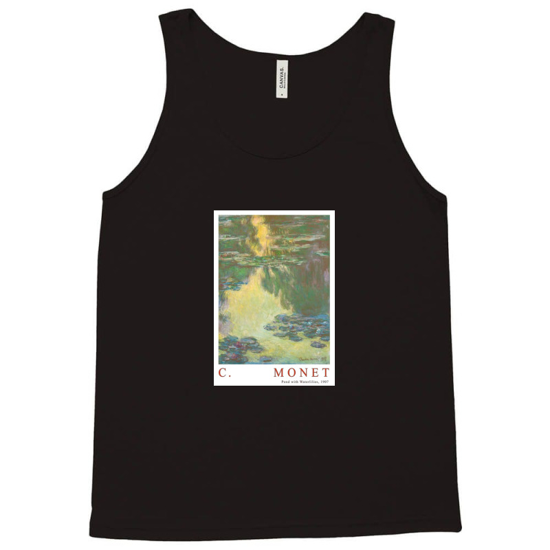 Claude Monet Waterlilies 1907 Tank Top by davenportkermit4 | Artistshot