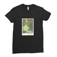 Claude Monet Waterlilies 1907 Ladies Fitted T-shirt | Artistshot