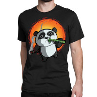 Limited Edition Smoking Panda Classic T-shirt | Artistshot