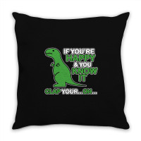 If You Happy And You Know It Clap Your Throw Pillow | Artistshot