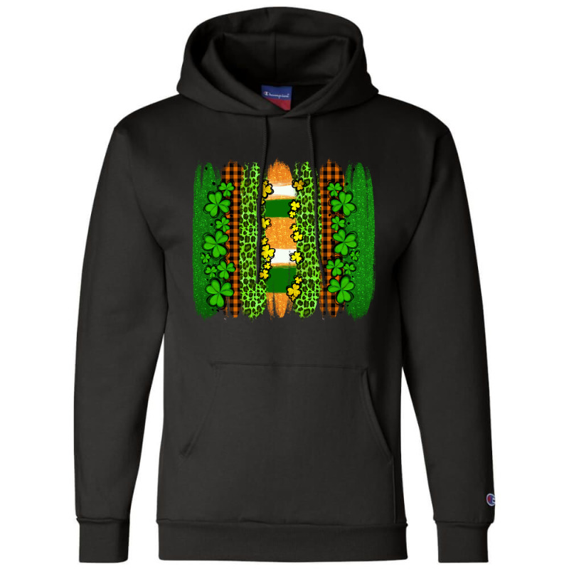 St Patricks  Brushstrokes Champion Hoodie | Artistshot