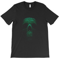 The Binary Skull T-shirt | Artistshot