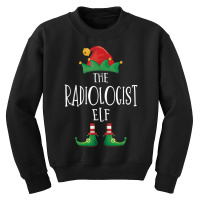 Radiologist Elf Family Matching Christmas Pajamas T Shirt Youth Sweatshirt | Artistshot