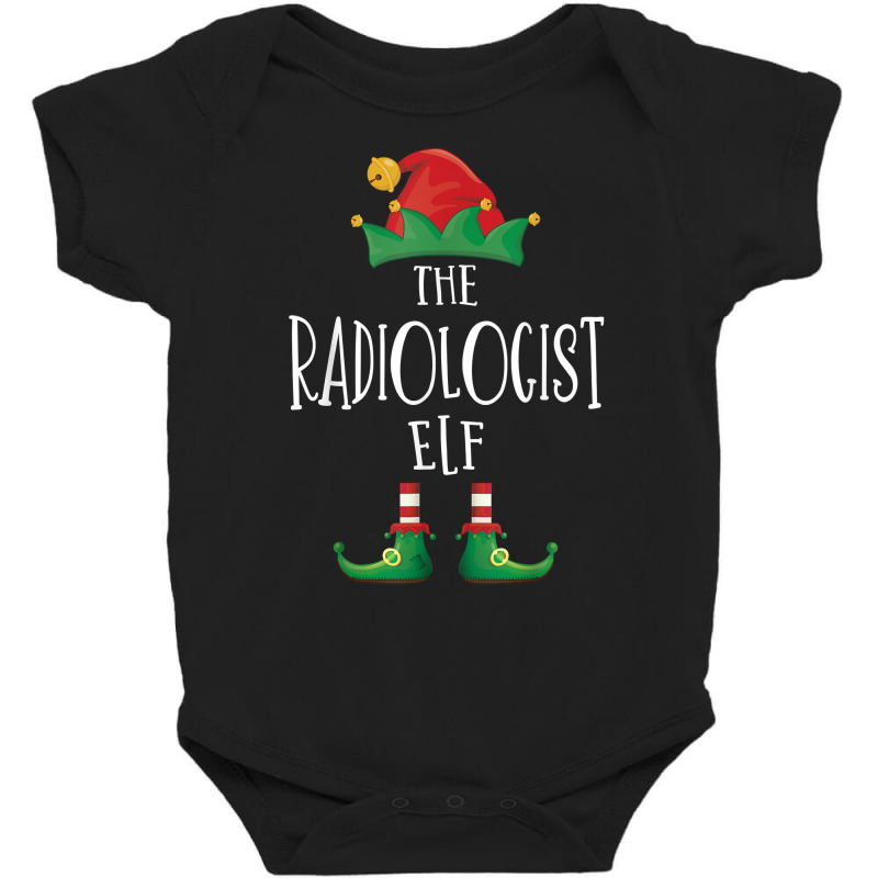 Radiologist Elf Family Matching Christmas Pajamas T Shirt Baby Bodysuit by tawny4okburd | Artistshot