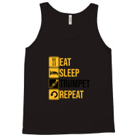 Eat Sleep Trumpet Tank Top | Artistshot