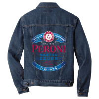 Peroni Nastro Azzurro Italy Men Denim Jacket | Artistshot