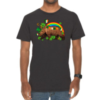 St Patricks Bear Ado Vintage T-shirt | Artistshot