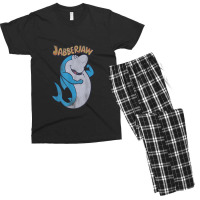 Jabberjaw Distressed Men's T-shirt Pajama Set | Artistshot