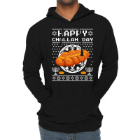 Trending Funny Happy Challah Days Jewish Holiday Hanukkah Channukah Lightweight Hoodie | Artistshot