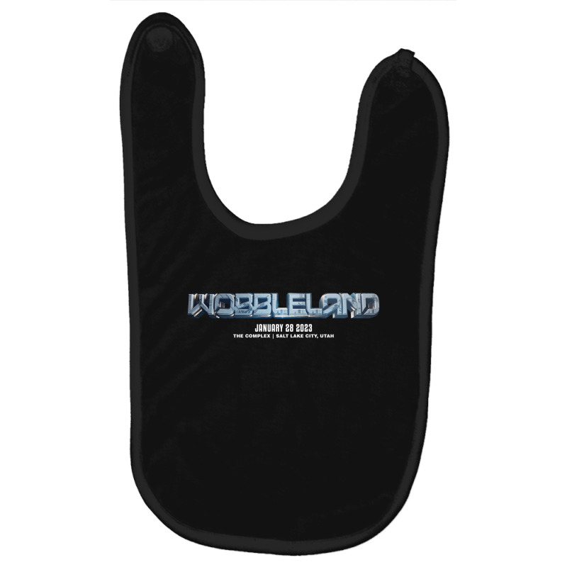 Salt Lake City Utah Wobbleland Baby Bibs | Artistshot