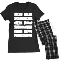 Arashikage Distressed White Women's Pajamas Set | Artistshot