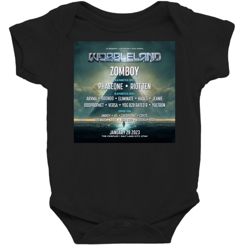 Salt Lake City Wobbleland Events Baby Bodysuit | Artistshot