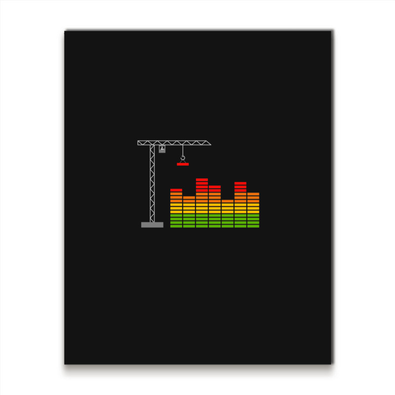 Building The Tempo Metal Print Vertical | Artistshot