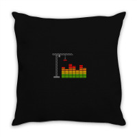 Building The Tempo Throw Pillow | Artistshot