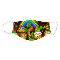 Western St Patricks Gnomes Face Mask | Artistshot