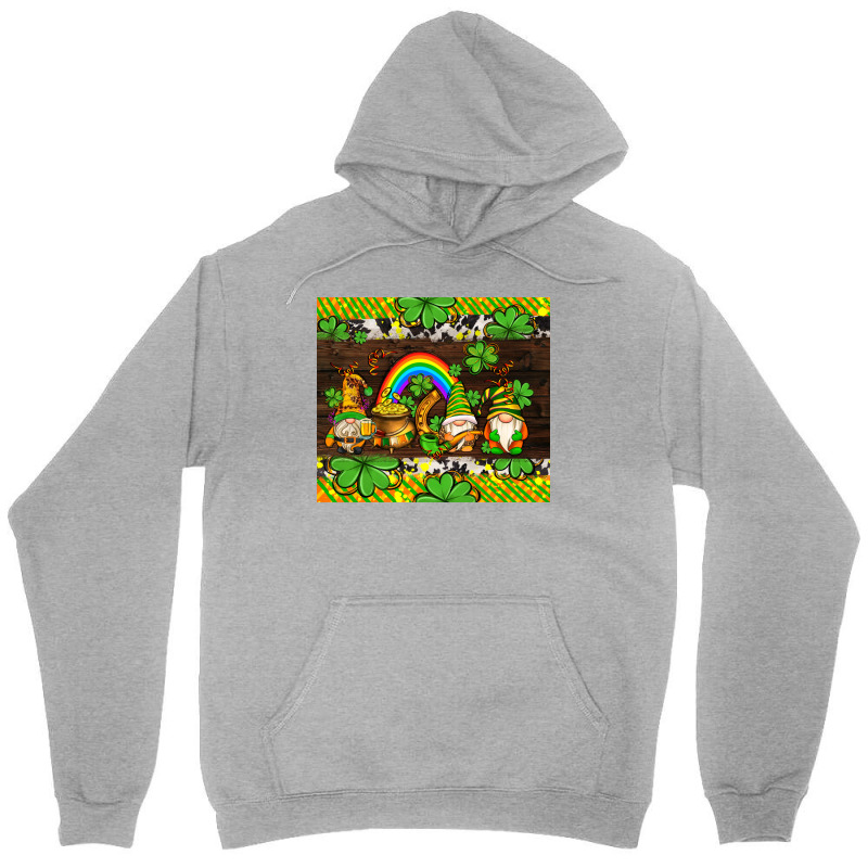 Western St Patricks Gnomes Unisex Hoodie | Artistshot