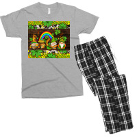 Western St Patricks Gnomes Men's T-shirt Pajama Set | Artistshot