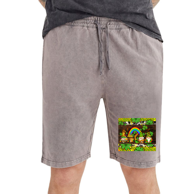 Western St Patricks Gnomes Vintage Short | Artistshot